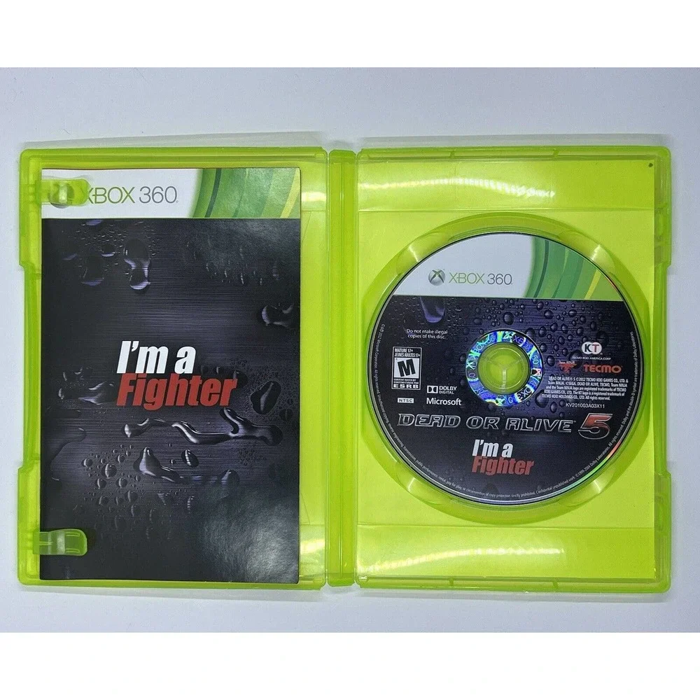 Xbox 360 Dead or Alive 5 Microsoft Complete Fast ship